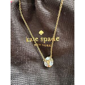 Kate Spade New York Gem Ball Pendant Gold Necklace